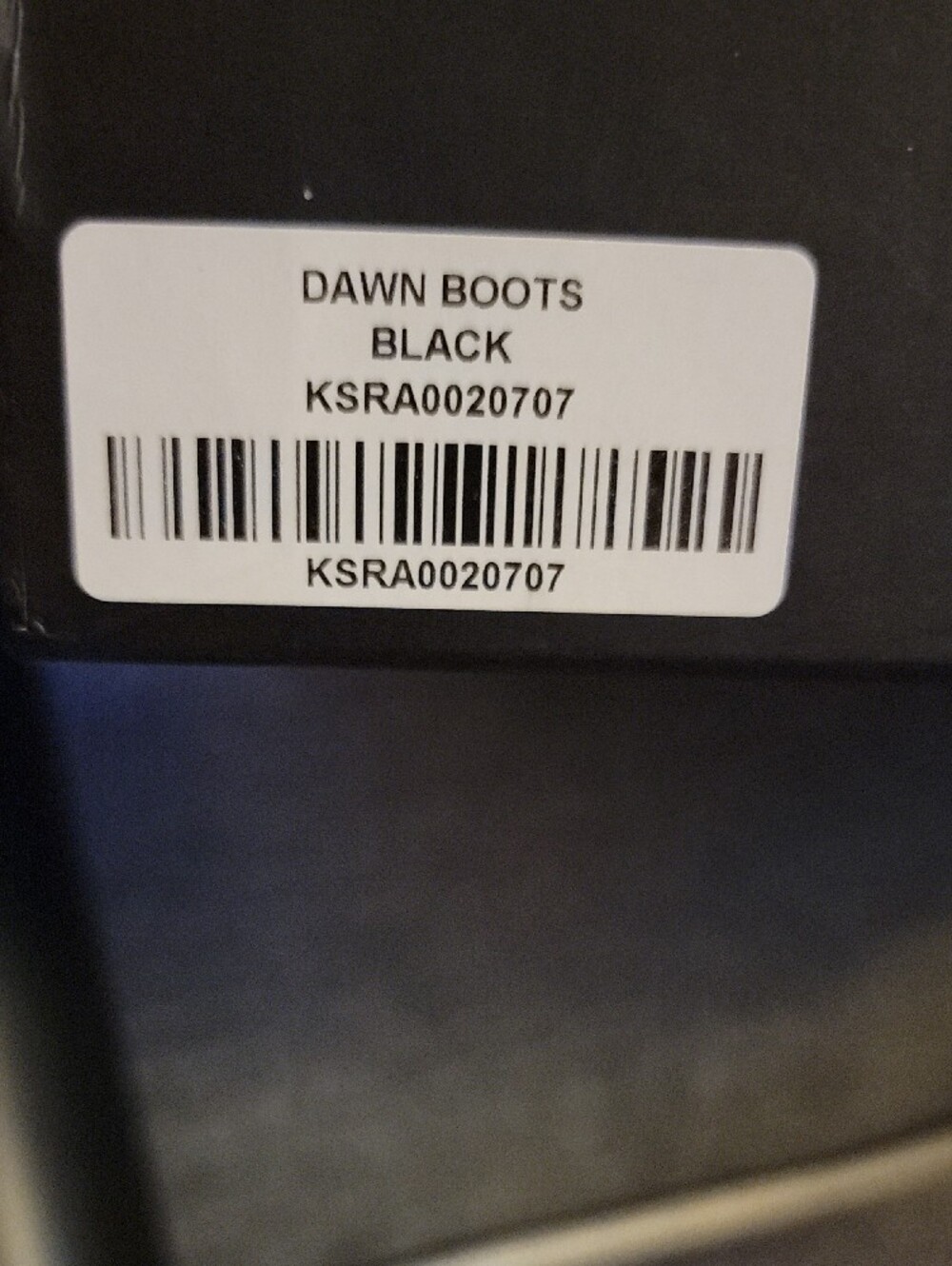 New with Box Killstar Dawn Black Lace-Up Platform Knee-High Boots Size 9 - Picture 4 of 4